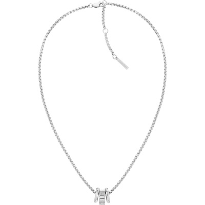 Calvin Klein Moderný náhrdelník z ocele s kryštálmi 35000364