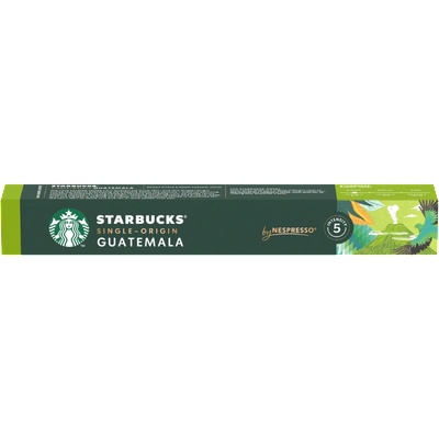 Starbucks Кафе капсули Starbucks Guatemala съвместими с Nespresso, 10 капсули