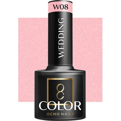 OCHO NAILS Hybridný lak na nechty svadobný W08 -5 g