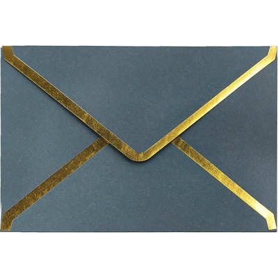 Papírová obálka 10,5x15,5 cm Varianta: 2 petrolejová, Balení: 5 ks