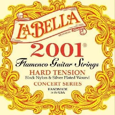 La Bella 2001 Flamenco Найлонови струни за класическа китара (2001FLA-HARD)