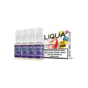 Ritchy Liqua Elements 4Pack Blackcurrant 4 x 10 ml 6 mg