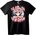NOONEBRAND Тениска Аниме Сърце Без Страдание - 7XL, Black