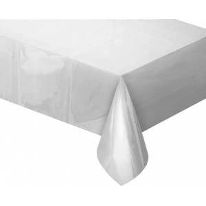 GoDan Foil tablecloth, metallic silver 137x183cm