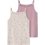 Name it Детски топ Name it Kid's Strap Top Peyote Hearts 2-Pack Top - Peyote Melange / Mauve Shadows - размер 134/140 (EU) (704-6373-0113)