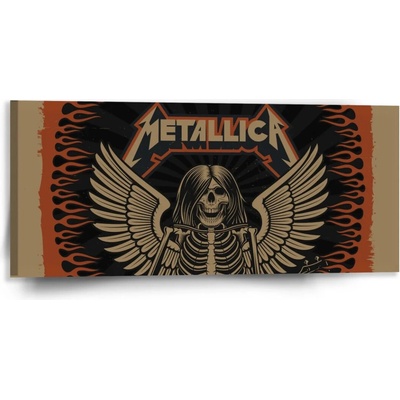 Sablio Obraz METALLICA Padlý anděl - 110x50 cm