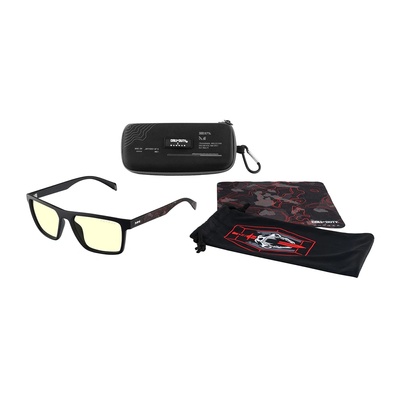 GUNNAR Комплект GUNNAR x Call of Duty Alpha Edition - Onyx/Infrared - Amber - Очила + калъф (ALP-04901)
