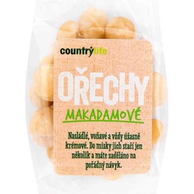 Country Life Makadamové ořechy jádra 80 g