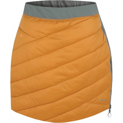 Husky dámská zateplená sukně FREEZ mustard/dk.grey green