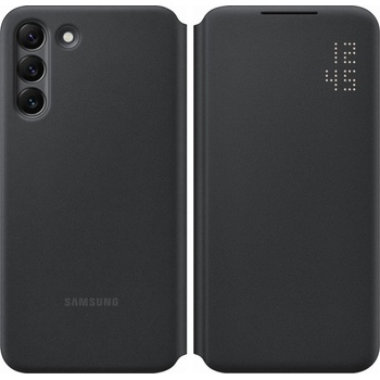 Image 1 of Samsung Оригинален калъф Samsung LED View Case за Samsung Galaxy S22 - Черен, EF-NS901PBE