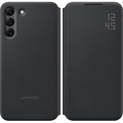 Samsung Оригинален калъф Samsung LED View Case за Samsung Galaxy S22 - Черен, EF-NS901PBE