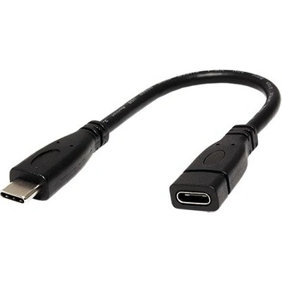 Roline 11.02.9015 USB 10Gbps (3.2 gen 2) prodlužovací , USB C(M) - USB C(F), 0,15m