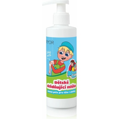 Ryor Karol a Kvído Dětské zklidňující mléko pro pleť i tělo 200 ml