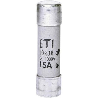 Poistka CH10 PV 10x38 - 15A gPV (1000VDC)