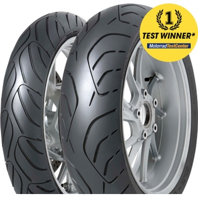 Pneu Moto Dunlop Roadsmart II 120/60 ZR17 55W - Pneu été, Adhérence Route, Freinage Court