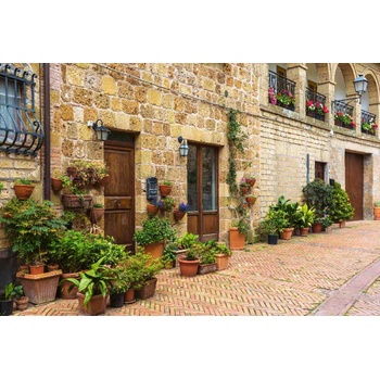 DIMEX ART s. r. o Флизелинов фототапет стар сицилиански град 375 x 250 см