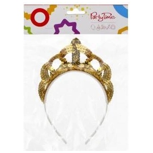 Arpex Tiara with gold sequins