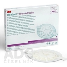 3M TEGADERM Foam Adhesive (90613) penové krytie na rany, adhezívne, ovál 14,3 cm x 15,6 cm, 1x5 ks