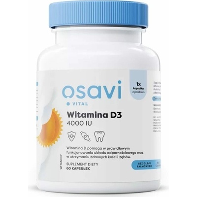 Osavi Vitamín D3 4000 IU 60 softgelových kapsúl