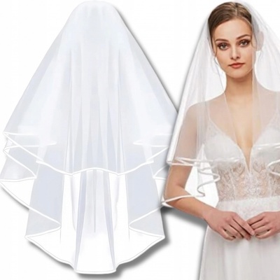 EdiBazzar svatební závoj 80 cm
