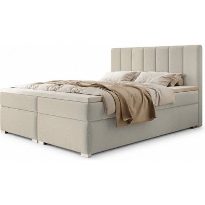 Wilsondo Canira Boxspring s úložným priestorom Krémová