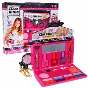 Ramiz Makeup Kit Pink Baby Bag 5+ Colorful Cosmetics + Accessories