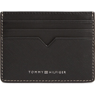 Tommy Hilfiger Pánská kožená dokladovka Saffiano AM0AM14246BDS