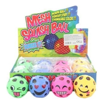 Antistresový míček s obličejem