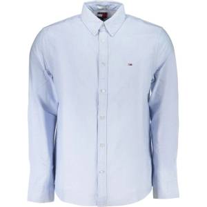 Tommy Hilfiger Мъжка риза с дълъг ръкав tommy hilfiger, Размер l, Цвят Синьо (dm0dm21298_azc38)