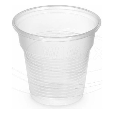 Wimex Pohárik PP priehľadný O57mm 80ml