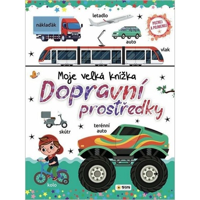 Moje velká knížka Dopravní prostředky - Poznej a Pojmenuj - -