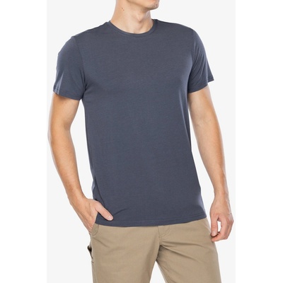 Dovre O-neck Bamboo Viscose T-shirt grey