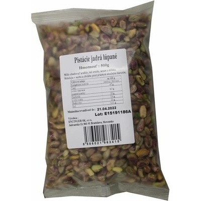 Encinger Pistácie jadrá lúpané 500 g