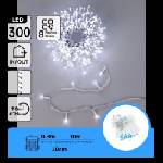 Aigostar Aigostar-LED Външен коледен гирлянд 300xLED/8 режима 4xAA 30m IP44 студено бяло (AI2991)