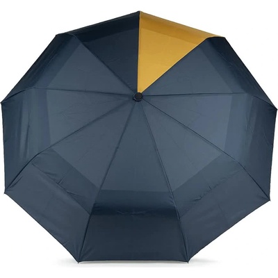 Roka london Чадър Roka london Waterloo Recycled Nylon umbrella - Black (Midnight / Corn)