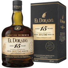 El Dorado 15y 43% 0,7 l (kartón)