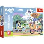 Trefl Puzzle 60 pcs. Cheerful Bluey Trefl 17384