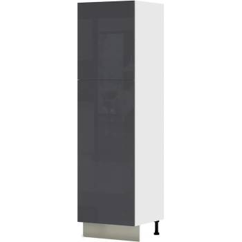 Висок кухненски шкаф за вграждане на хладилник Infinity K21-60-2KF/5