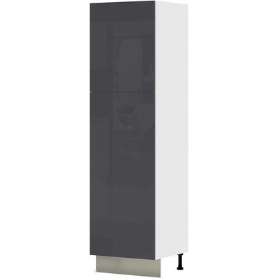 Висок кухненски шкаф за вграждане на хладилник Infinity K21-60-2KF/5