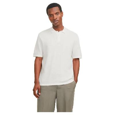 George short sleeve polo - White (Cloud Dancer)