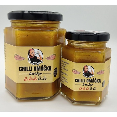Chilli Lady Chilli omáčka Broskev pálivost 3 260 g