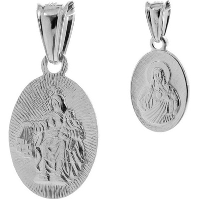 Argento Stříbrný přívěsek Škapulíř 83552