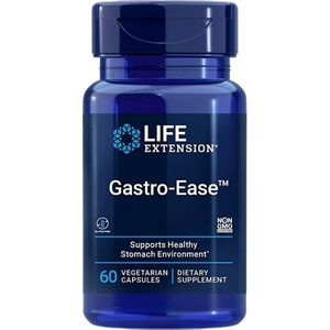 Life Extension Gastro-Ease | with PepZinGI® & Pylopass [60 капсули]
