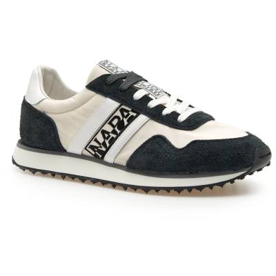 Мъжки маратонки Napapijri Hard Sneakers - White / Black - размер 12 (US) (024-2159-0317)
