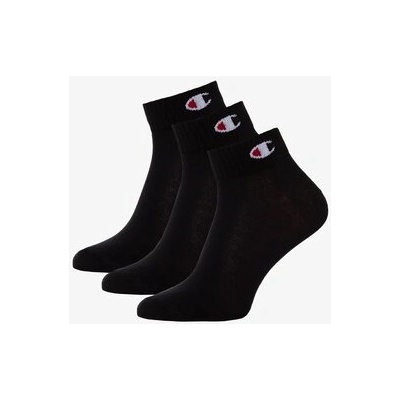 Champion Чорапи 3Pk Quarter Socks дамски Аксесоари Чорапи U24559KK001 Черен 35-38 (U24559KK001)