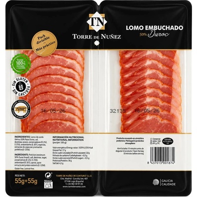 Torre de nuñez uzená vyzrálá vepřová panenka 110 g