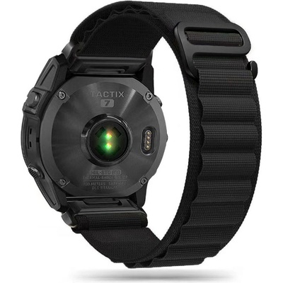 Tech-Protect Текстилна каишка за Garmin Fenix 3 / 3HR / 5x / 5x Plus/ 6x / 6x Pro / 7x от Tech-Protect Nylon Pro - Черен (9319456607758)