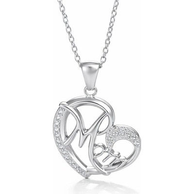 Mabell Dámský náhrdelník z chirurgické oceli CZ221P26030002-SC45