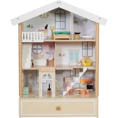 Classic World Детска дървена къща за кукли Classic World (CW50552)