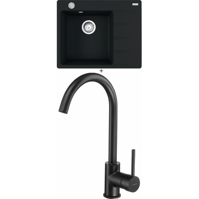 Set Franke CNG 611-62 TL/2 + Deante MILIN B62M